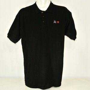 ARROW McLAREN Indycar Racing Team Shirt Black Polo NEW Size S Small